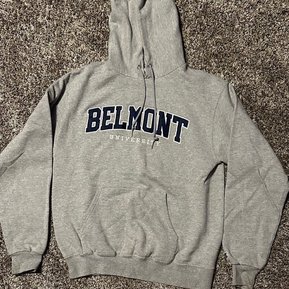 Champion Gray Collegiate Sweatshirt Hoodie